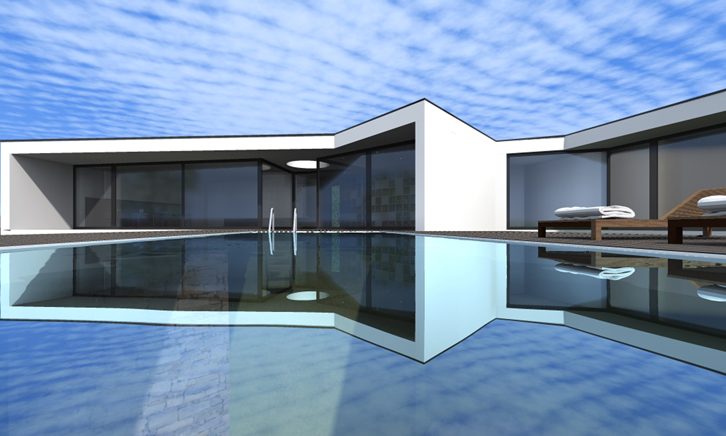 LUIS FLORIO | arquitecto - casa moderna com piscina